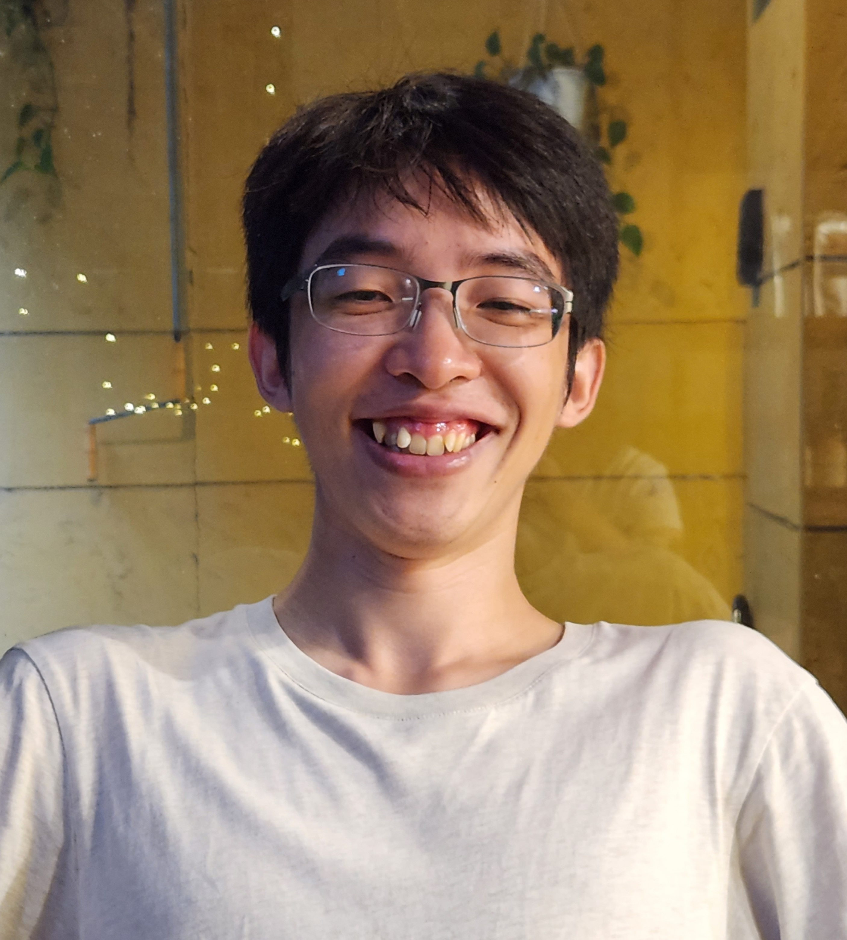 Close-up of Ching-Lin Huang