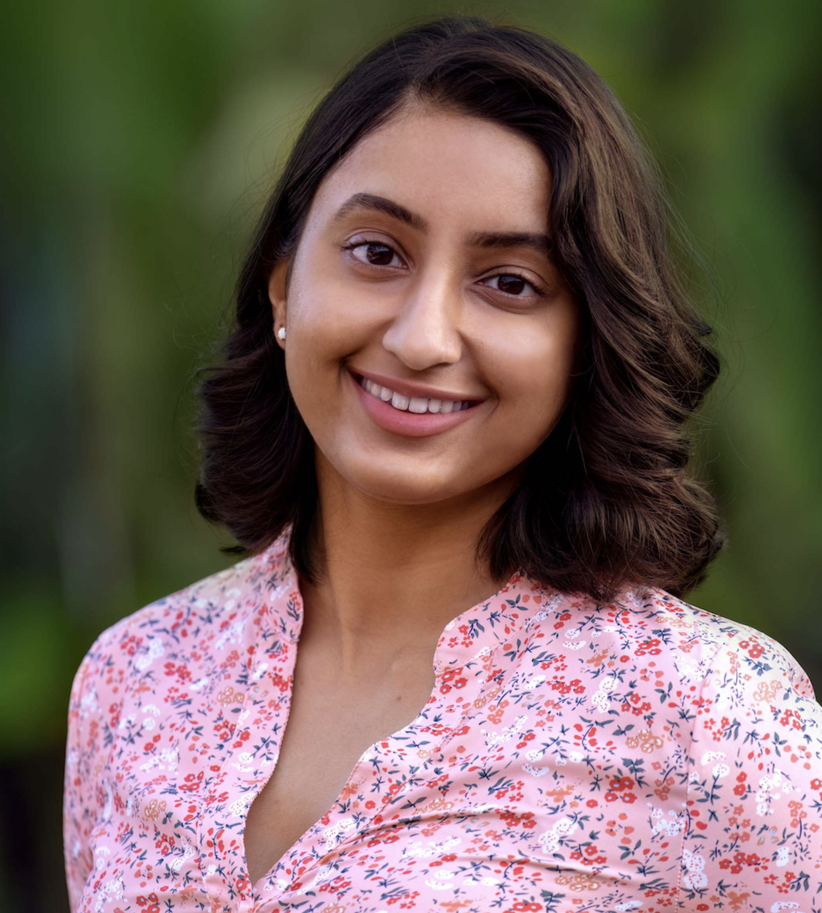 Portrait of Steph Varghese, smiling