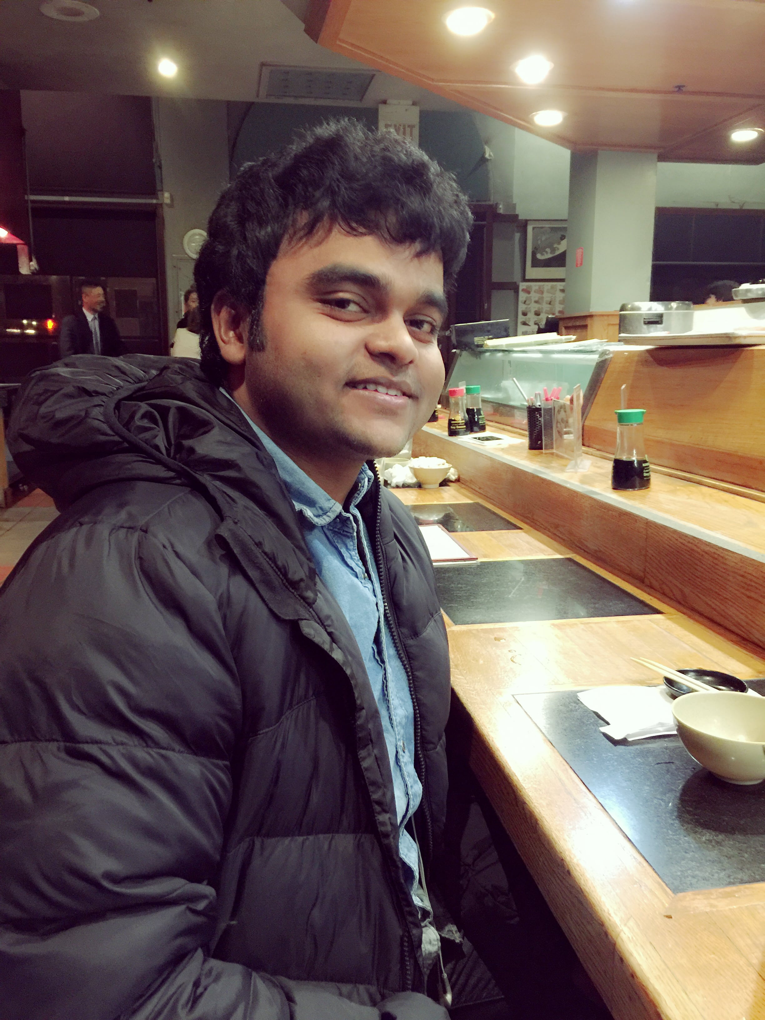 Close-up of Himanshu